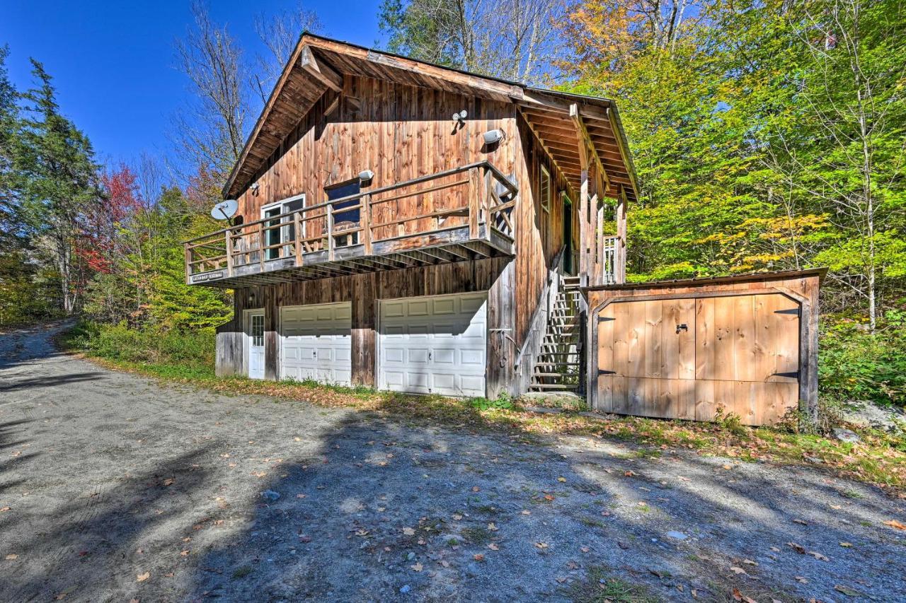 Remote Cabin With Fire Pit 3 Miles To Stowe Mtn! المظهر الخارجي الصورة