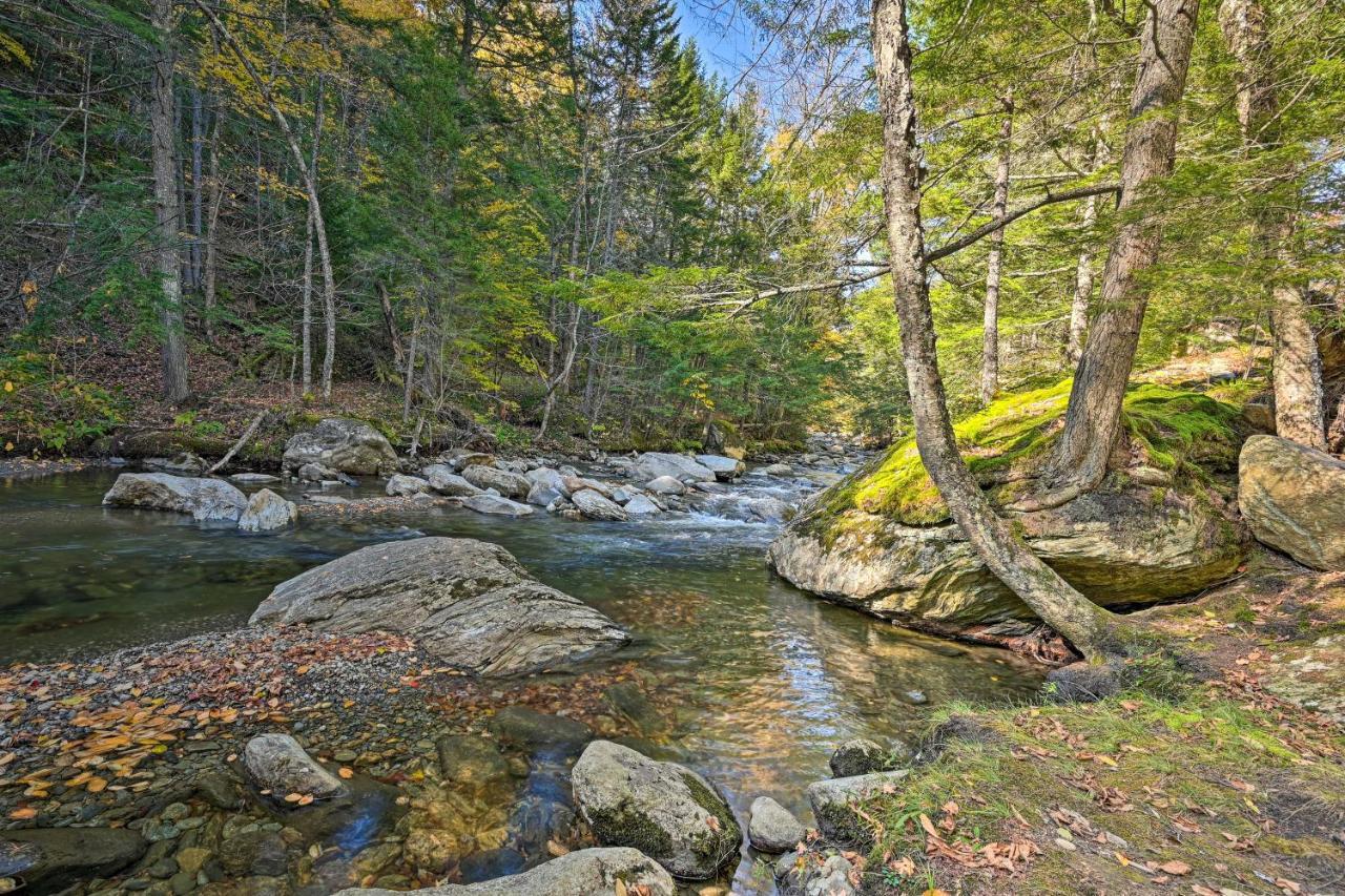 Remote Cabin With Fire Pit 3 Miles To Stowe Mtn! المظهر الخارجي الصورة